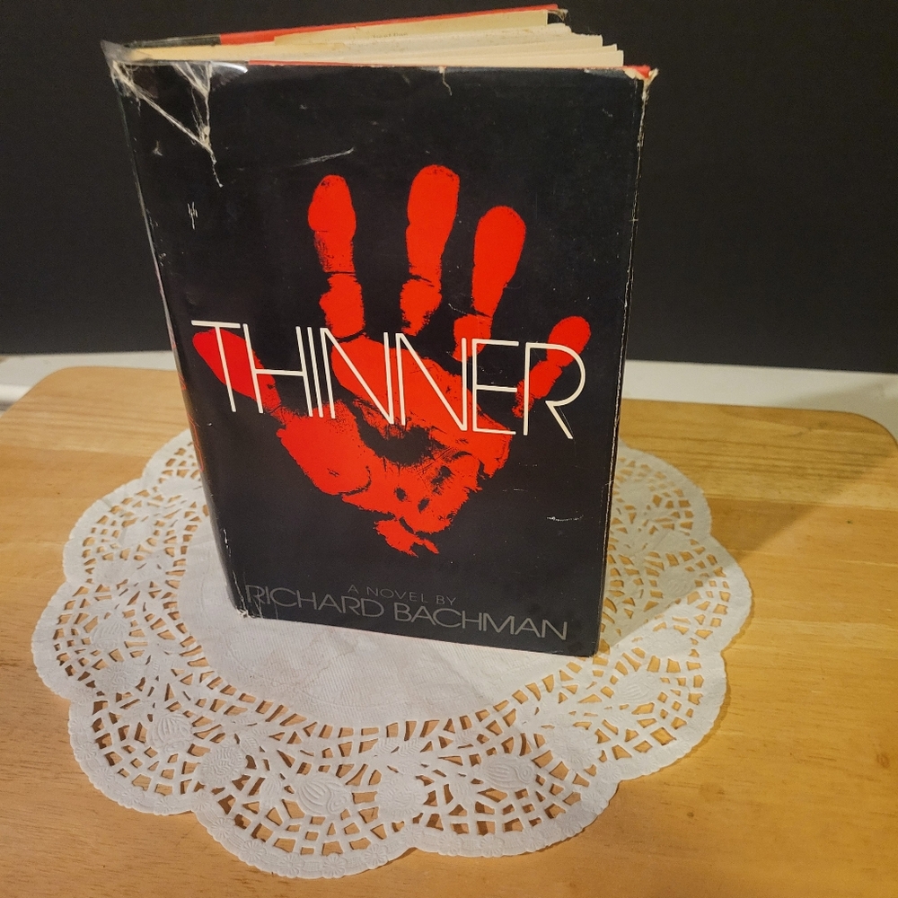 Thinner by Richard Bachman/Stephen King 1984 HC Book Club Edition